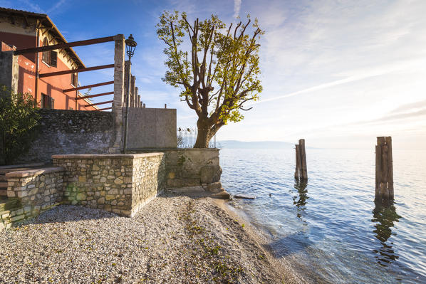 Barbarano village, near Salò on Garda Lake. Brescia Province, Lombardy, Italy