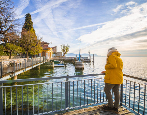 Barbarano village, near Salò on Garda Lake. Brescia Province, Lombardy, Italy