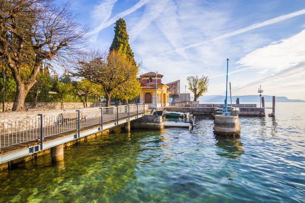 Barbarano village, near Salò on Garda Lake. Brescia Province, Lombardy, Italy