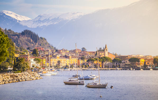 Toscolano Maderno on Garda lake, Brescia Province, Lombardia, Italy