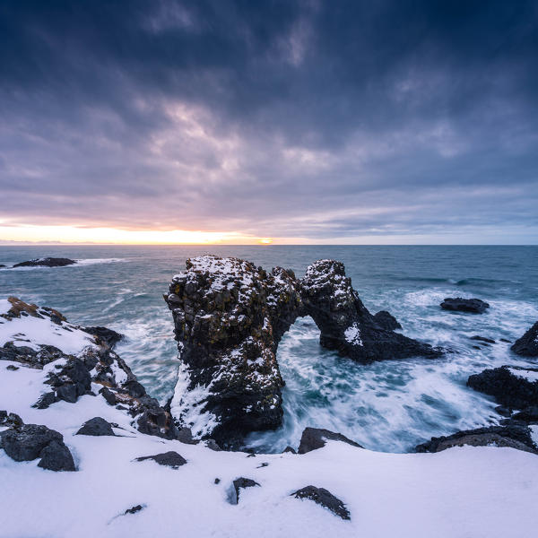 Arnarstapi stacks, Snaefellsness peninsula, northern Iceland