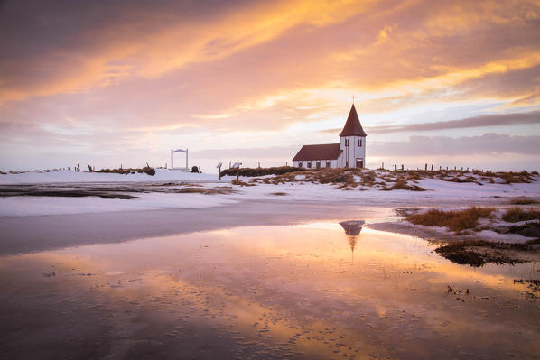 Hellnar Church, Snaefellsness Peninsula, Iceland