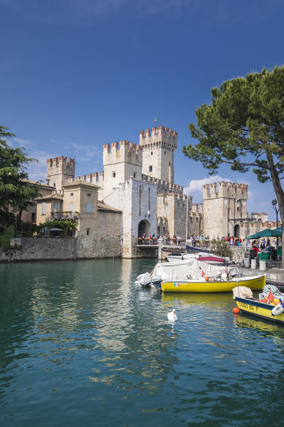 Sirmione Castle. Sirmione, Verona District, Veneto, Italy