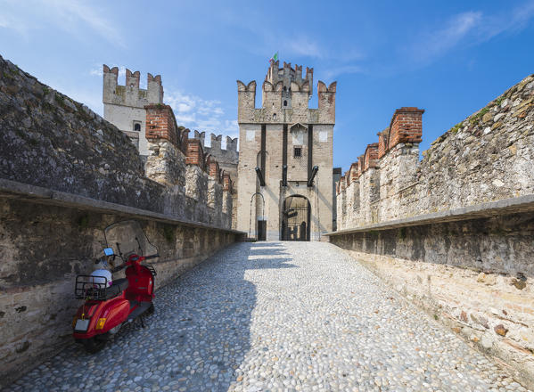 Sirmione Castle. Sirmione, Verona District, Veneto, Italy