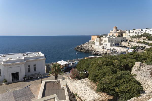 View of Santa Cesarea Terme village, Lecce district, Apulia, Italy