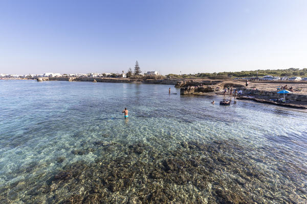 San Foca cliff, Melendugno village, Lecce district, Salento, Apulia, Italy