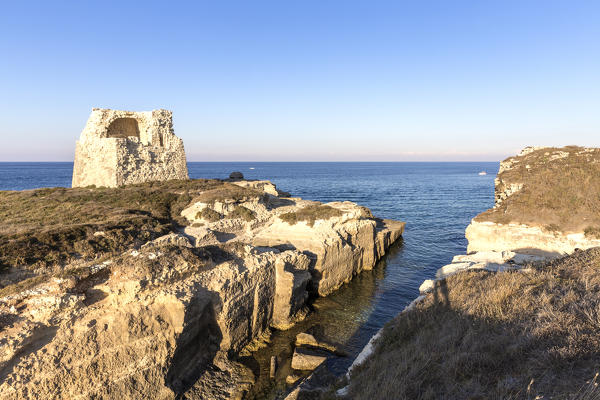 Roca Vecchia, Melendugno village,Lecce district, Salento, Apulia, Italy