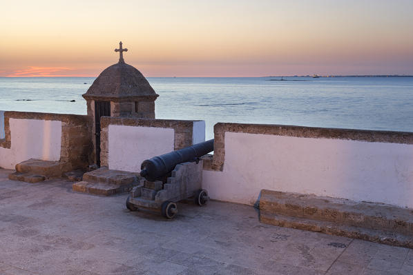 Murallas de San Carlos, Cádiz, province of Cádiz, Andalusia, Spain