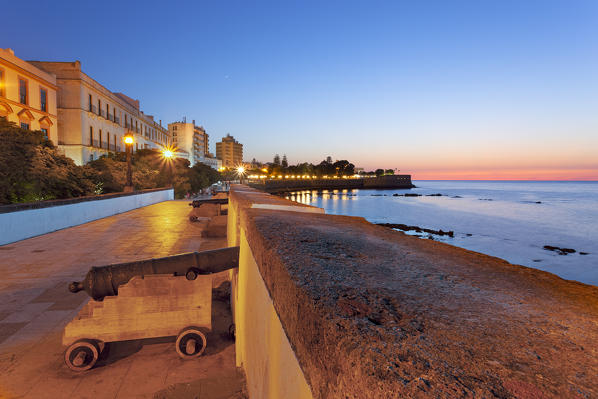 Murallas de San Carlos, Cádiz, province of Cádiz, Andalusia, Spain