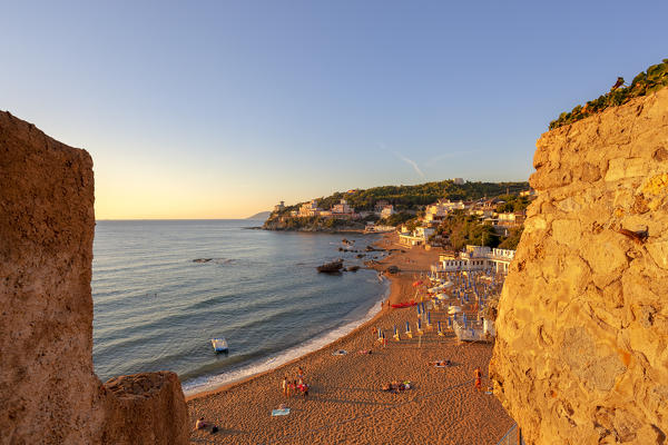 Baia del Quercetano (Quercetano Bay), Castiglioncello, Livorno province, Tuscany, Italy.