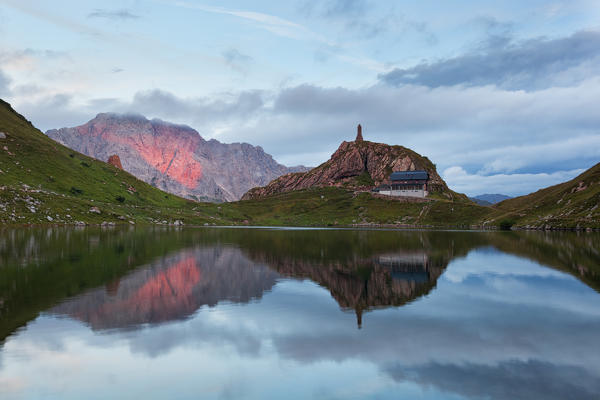 Volaia Lake, Carnic Alps, Carinthia, Austria.