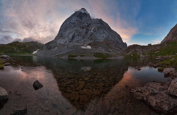 Volaia Lake, Carnic Alps, Carinthia, Austria.