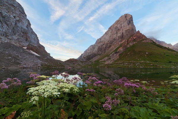 Volaia Lake, Carnic Alps, Carinthia, Austria.