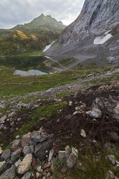 Volaia Lake, Carnic Alps, Carinthia, Austria.