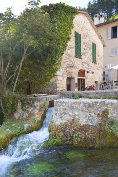 The old stone mill in Rasiglia (also known as 