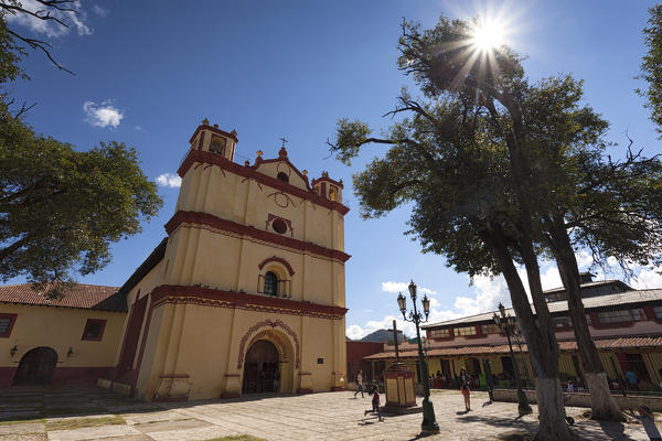 San Francisco Church, San Cristobal de las Casas, Chiapas, Mexico.