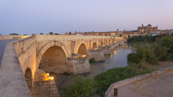 The Roman Bridge of Córdoba, Córdoba municipality, province of Córdoba, Andalusia, Spain