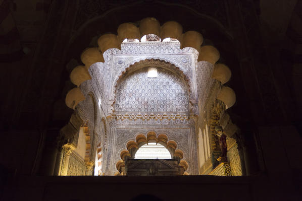 Interior of the Mosque–Cathedral of Córdoba, Córdoba municipality, province of Córdoba, Andalusia, Spain