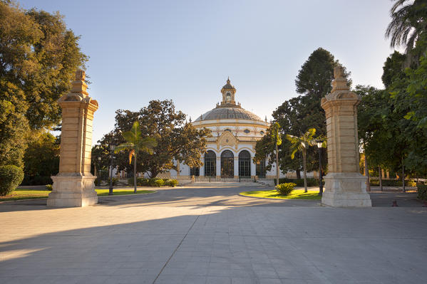 Teatro Lope de Vega (Lope de Vega Theatre), Maria Luisa Park, Seville, province of Seville, Andalusia, Spain