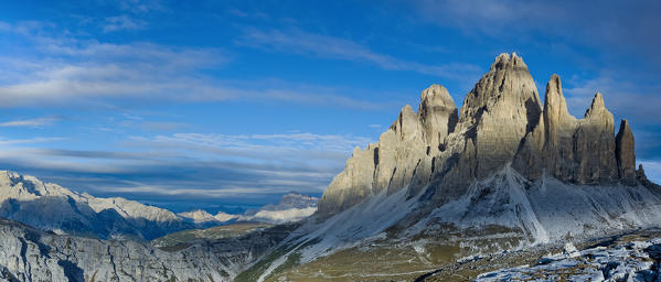 Tre Cime di Lavaredo, the south face,Auronzo,Cadore,dolomites,alps,veneto,trentino,italy