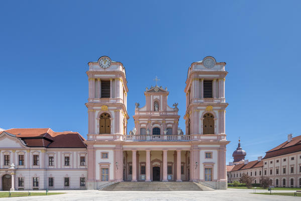 Furth bei Goettweig, district of Krems, Lower Austria, Austria, Europe. The Goettweig Benedictine abbey