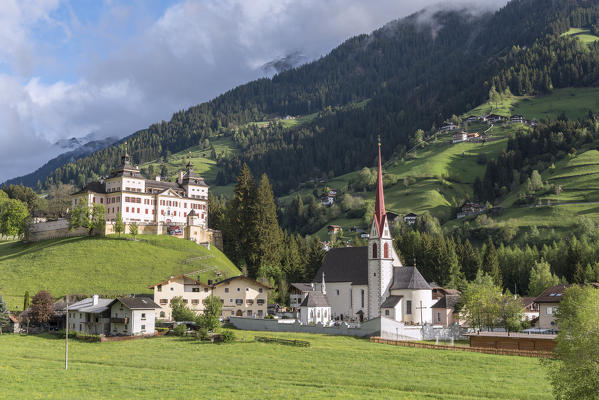Mareta / Mareit, Racines / Ratschings, Bolzano province, South Tyrol, Italy. The Castle Wolfsthurn