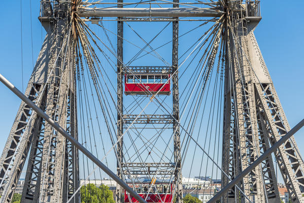 Vienna, Austria, Europe. The Giant Ferris Wheel