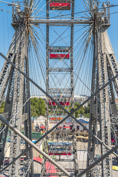 Vienna, Austria, Europe. The Giant Ferris Wheel
