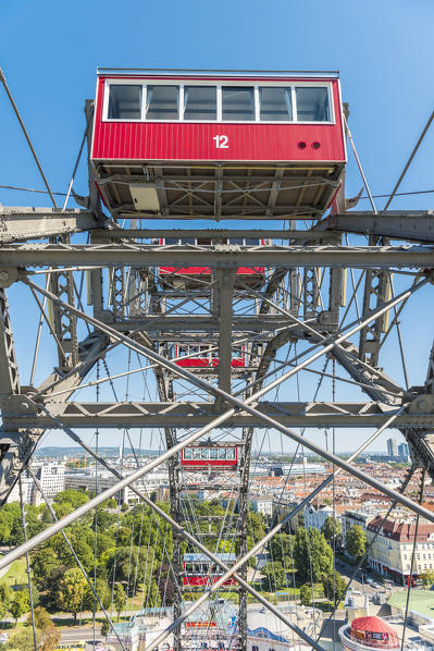 Vienna, Austria, Europe. The Giant Ferris Wheel