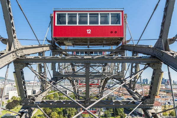 Vienna, Austria, Europe. The Giant Ferris Wheel