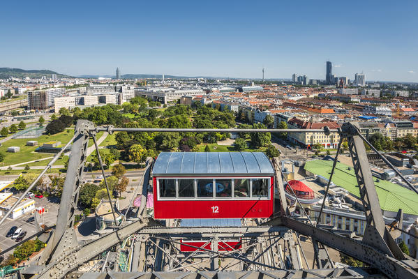 Vienna, Austria, Europe. The Giant Ferris Wheel