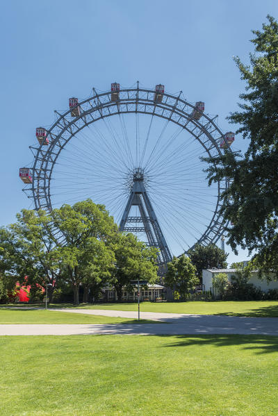 Vienna, Austria, Europe. The Giant Ferris Wheel
