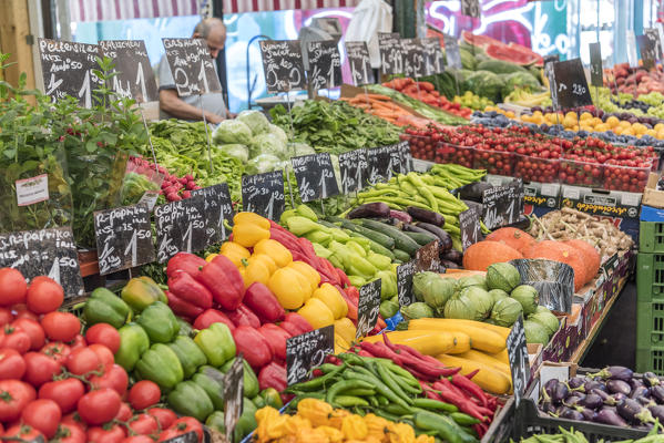 Vienna, Austria, Europe. The Naschmarkt is the most popular market in Vienna