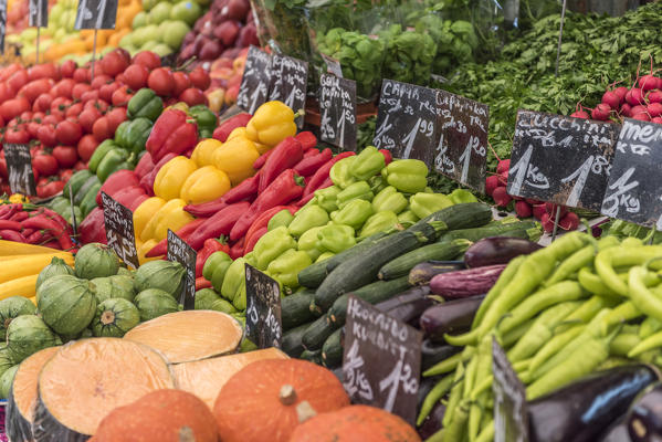 Vienna, Austria, Europe. The Naschmarkt is the most popular market in Vienna