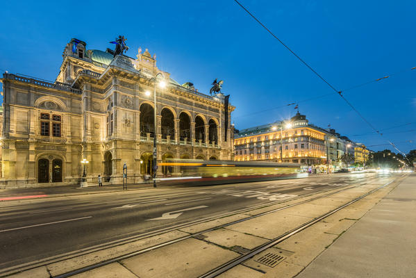 Vienna, Austria, Europe. The Vienna State Opera