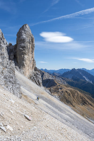 Mount Grosse Kinigat, Kartitsch, East Tyrol, Austria, Europe. 