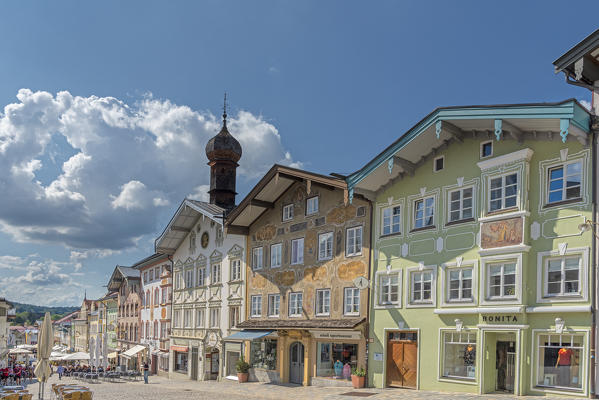 Bad Tölz, Bad Tölz-Wolfratshausen district, Upper Bavaria, Germany, Europe. The Marktstrasse
