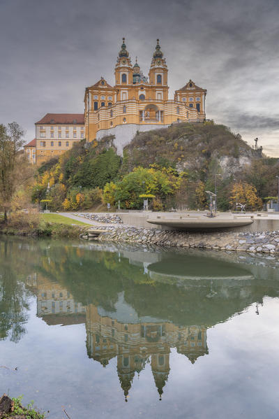 Melk, Wachau, Lower Austria, Austria, Europe. Melk Abbey