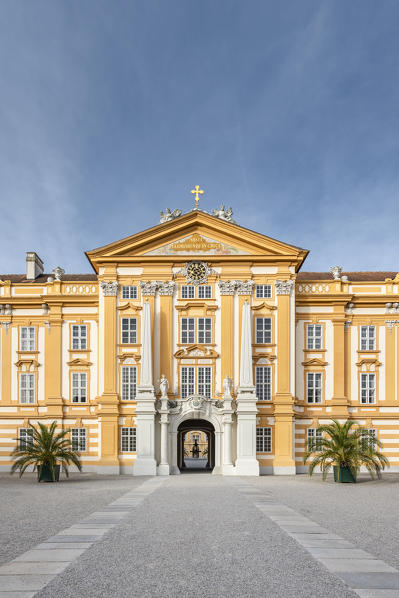 Melk, Wachau, Lower Austria, Austria, Europe.The Benedectine abbey