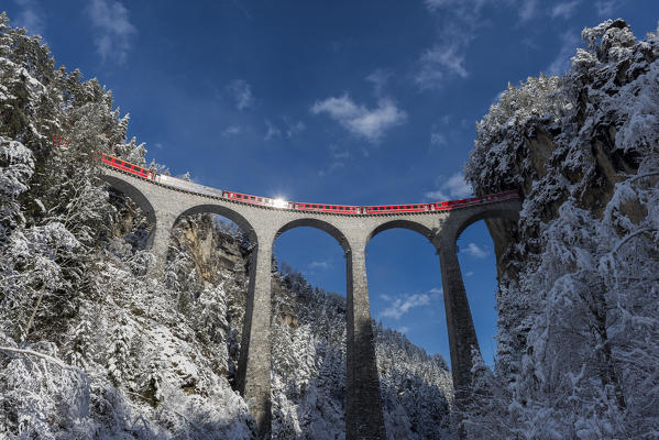Viaduct Landwasser- Grigioni ,Switzerland