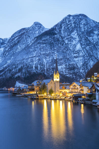 Hallstatt, Gmunden district, Salzkammergut, Upper Austria, Austria