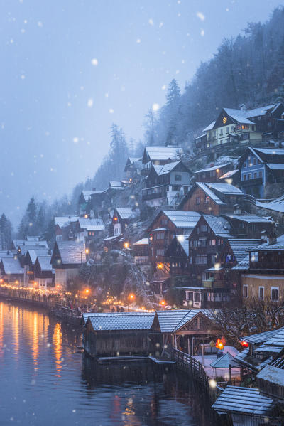 Hallstatt, Gmunden district, Salzkammergut, Upper Austria, Austria