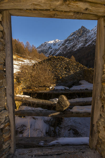 The Stelvio National Park, in the province of Brescia