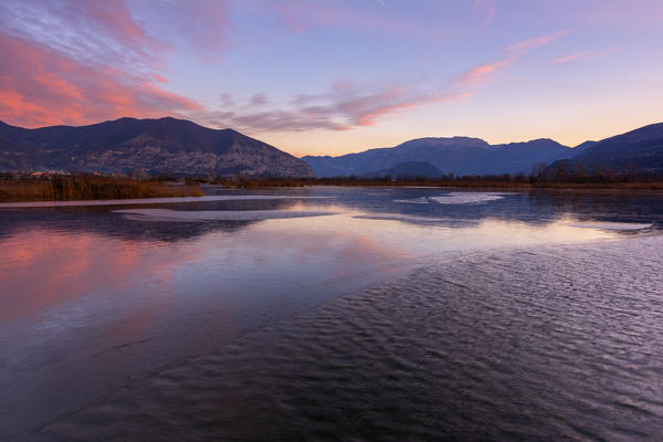 Nature Reserve , Torbiere del Sebino , provinces of Brescia , Italy
