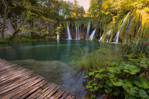 Plitvice national park,Karlovac region, Croatia district, Europe.