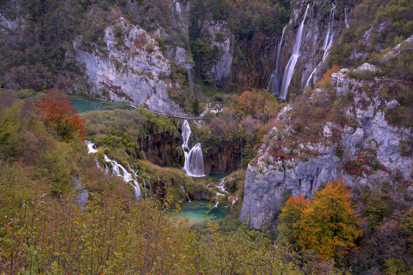 Plitvice national park,Karlovac region, Croatia district, Europe.