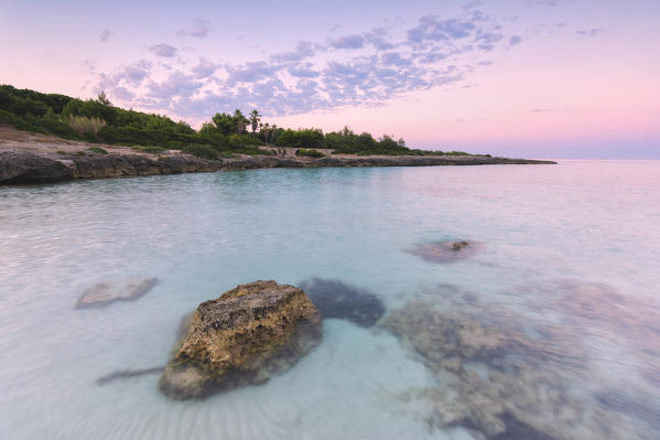 Sunrise in Salento, Taranto province, Puglia district, Italy, Europe.