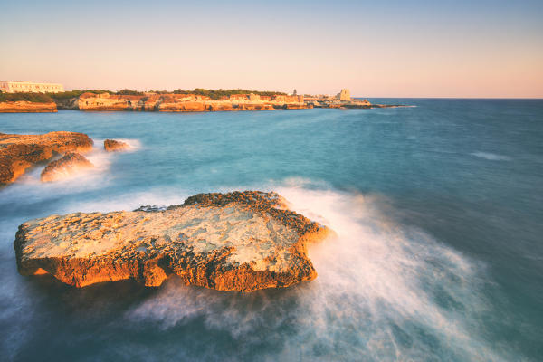 Grotta della Poesia at dawn, Lecce province, Italy, Puglia district, Europe.