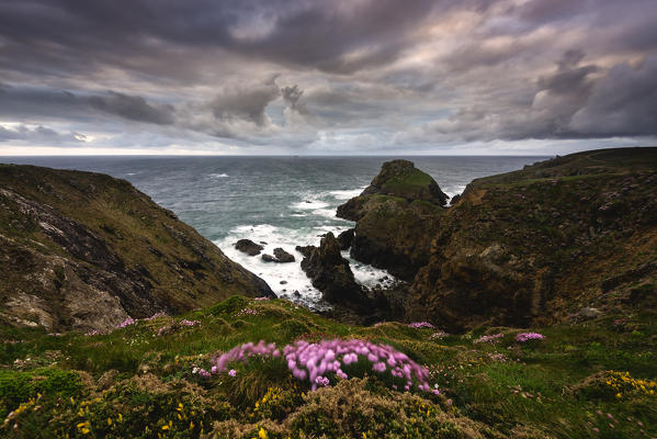 Van point. Cléden-Cap-Sizun, Finistère, Bretagne, France.