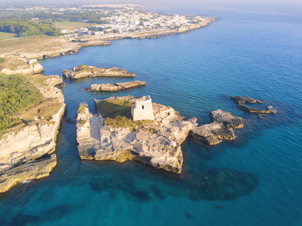Roca Vecchia, Lecce district, Puglia, Italy, Europe.
